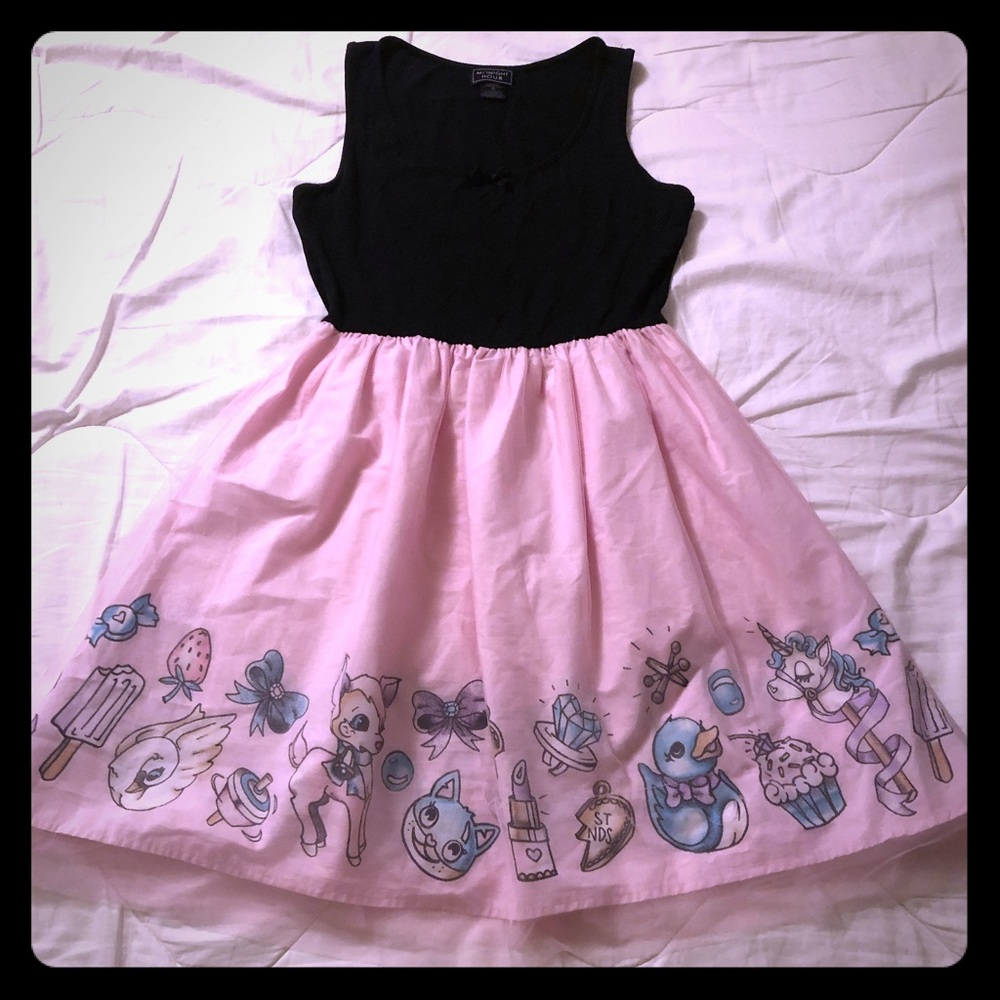 Pink ‘Melanie Martinez’ inspired dress
